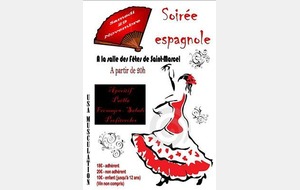 Soirée Espagnole le 29 novembre