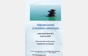 Découverte du drainage Lymphatique