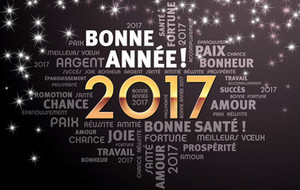 Meilleurs vœux 2017