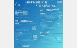 Circuit Training #restezchezvous - Séance 2