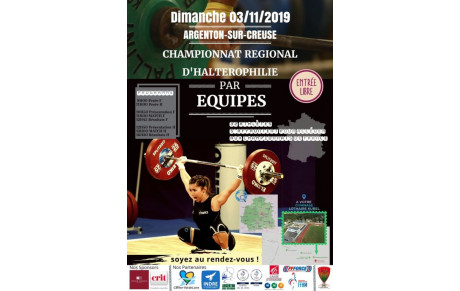 1ère Journée du championnat d'Haltérophilie Régional par équipes