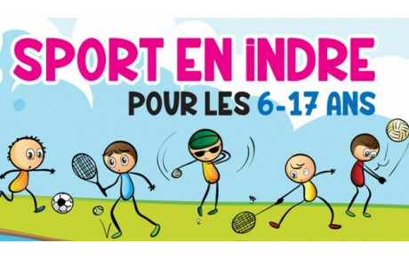 Sport en Indre pour les 6 -17 ans