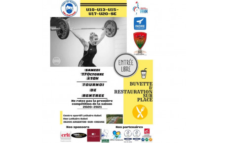 Tournois de rentrée d'Haltérophilie