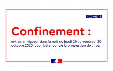 2ème confinement, fermeture exceptionnelle