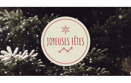 Joyeux fêtes de fin d'année 